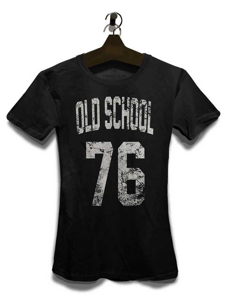 oldschool-1976-damen-t-shirt schwarz 3