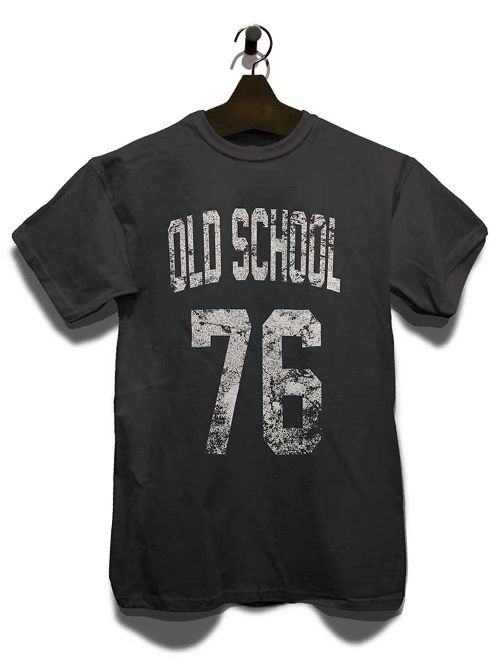 oldschool-1976-t-shirt dunkelgrau 3