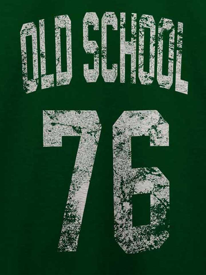 oldschool-1976-t-shirt dunkelgruen 4