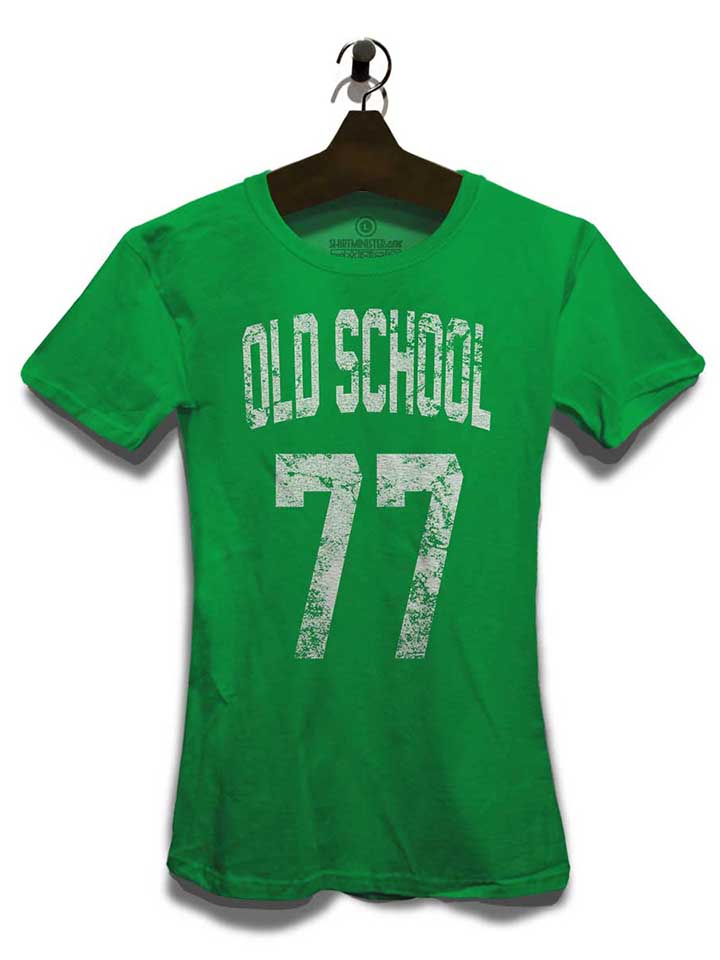 oldschool-1977-damen-t-shirt gruen 3
