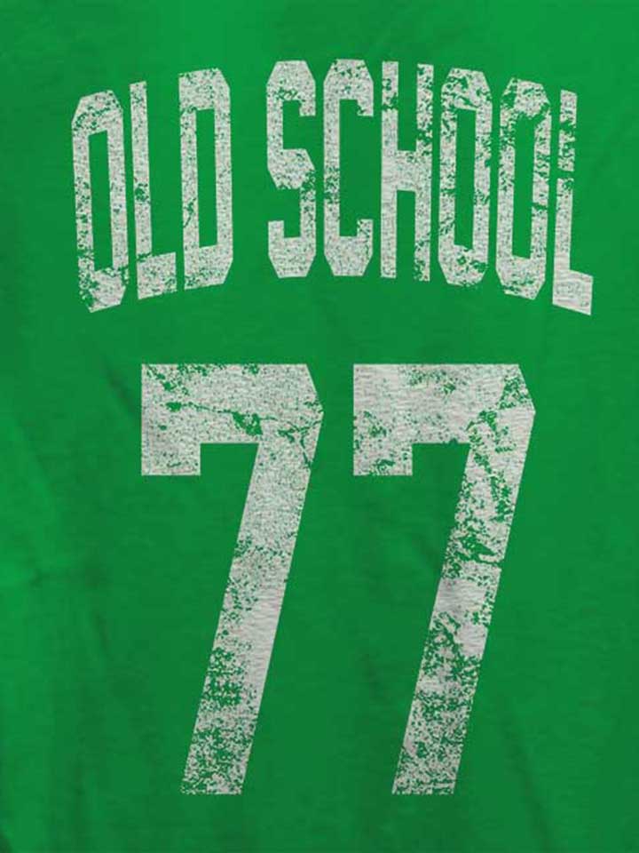 oldschool-1977-damen-t-shirt gruen 4