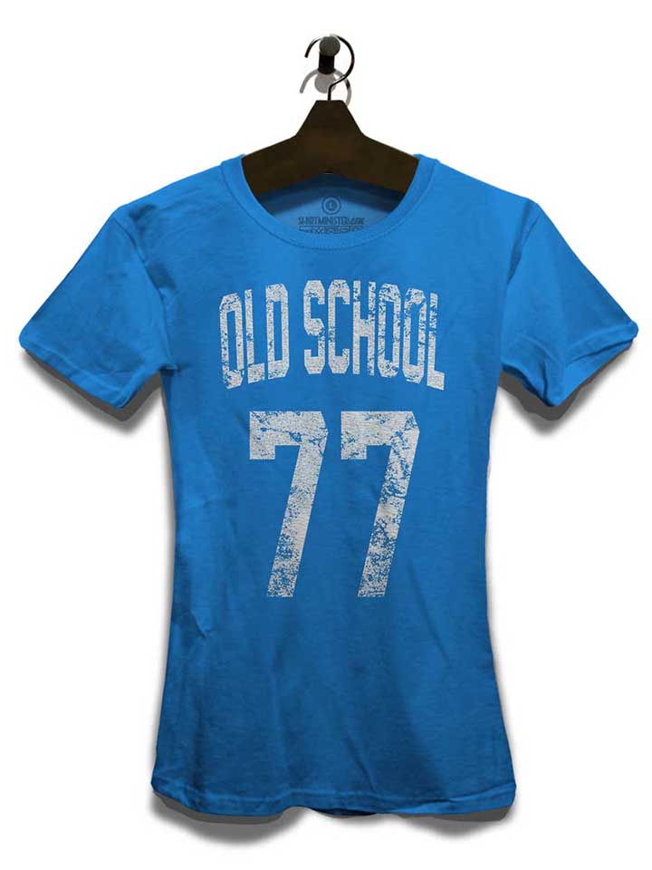 oldschool-1977-damen-t-shirt royal 3