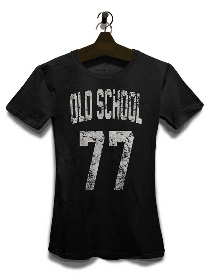 oldschool-1977-damen-t-shirt schwarz 3