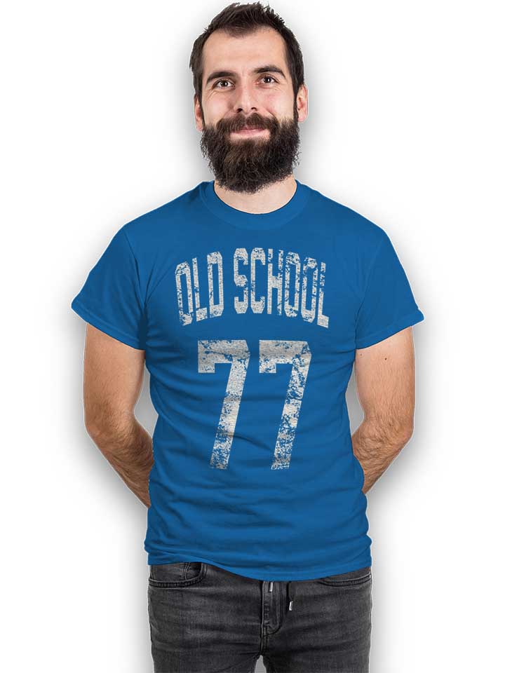 oldschool-1977-t-shirt royal 2