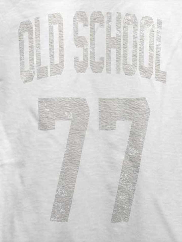 oldschool-1977-t-shirt weiss 4