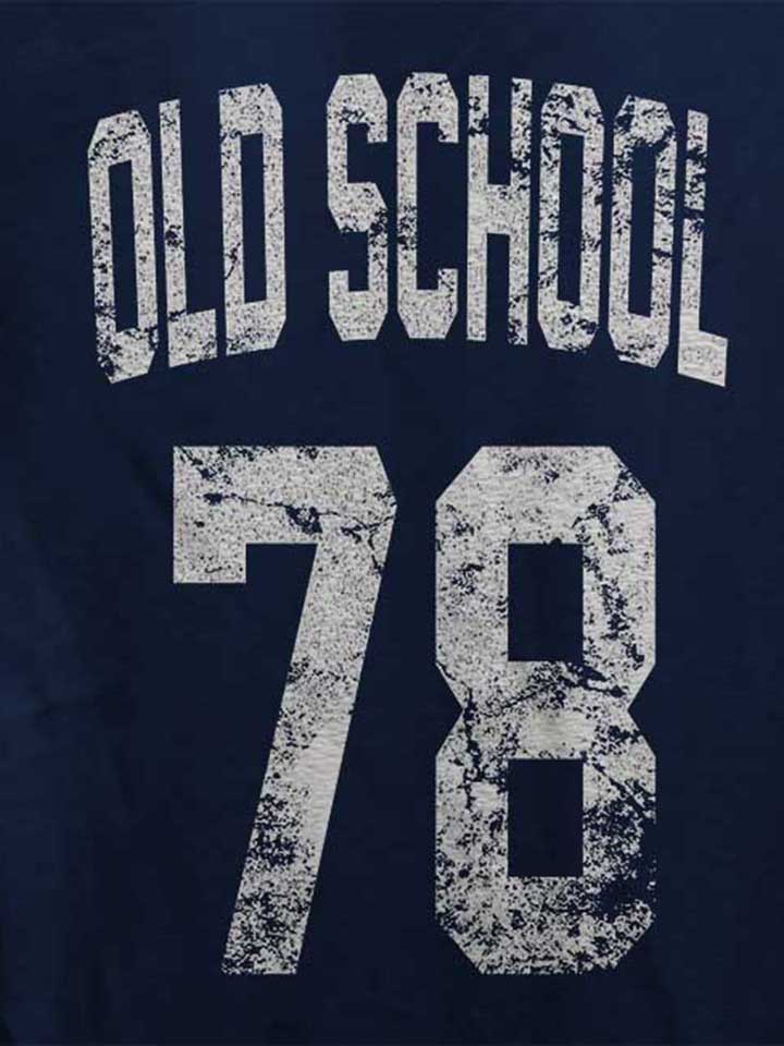 oldschool-1978-damen-t-shirt dunkelblau 4