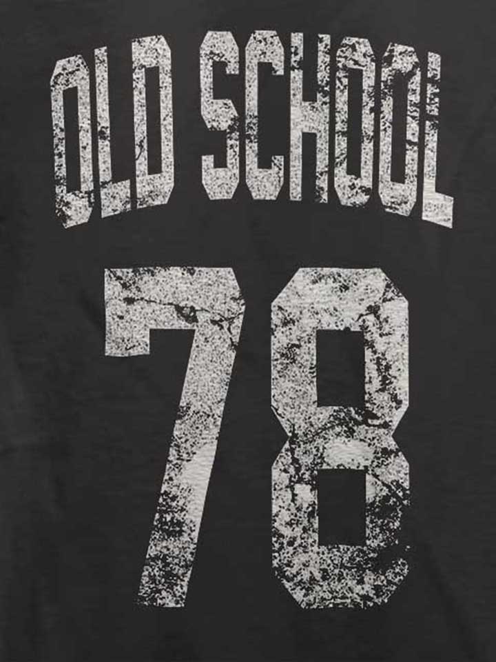 oldschool-1978-t-shirt dunkelgrau 4