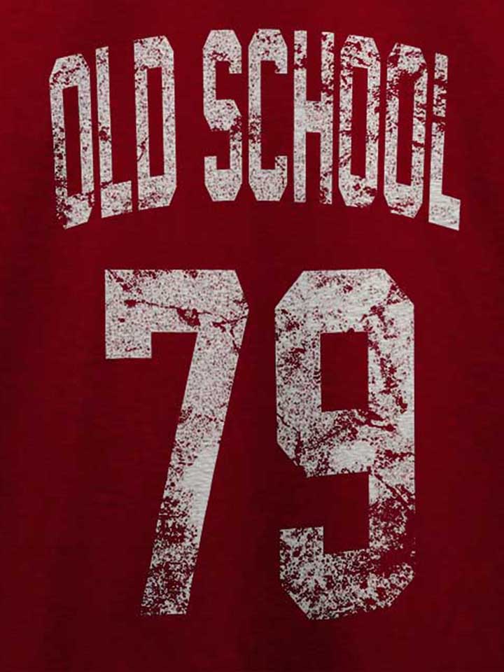 oldschool-1979-t-shirt bordeaux 4