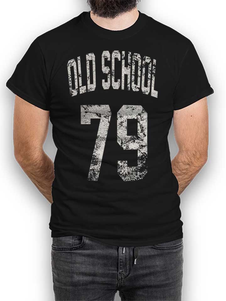 Oldschool 1979 T-Shirt schwarz L