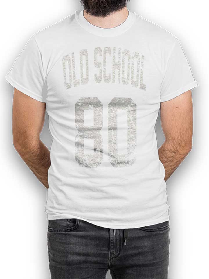 Oldschool 1980 T-Shirt white L
