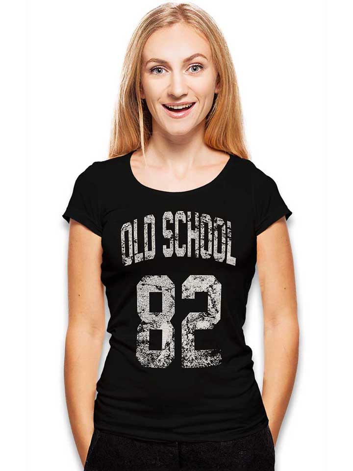oldschool-1982-damen-t-shirt schwarz 2