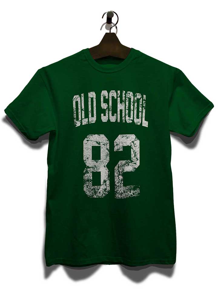 oldschool-1982-t-shirt dunkelgruen 3
