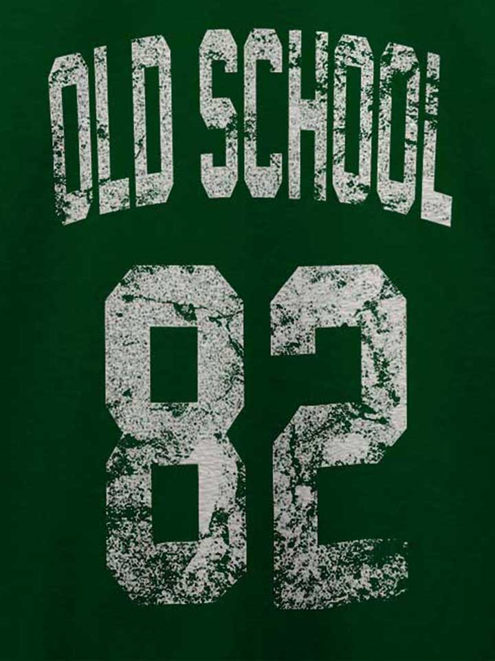 oldschool-1982-t-shirt dunkelgruen 4