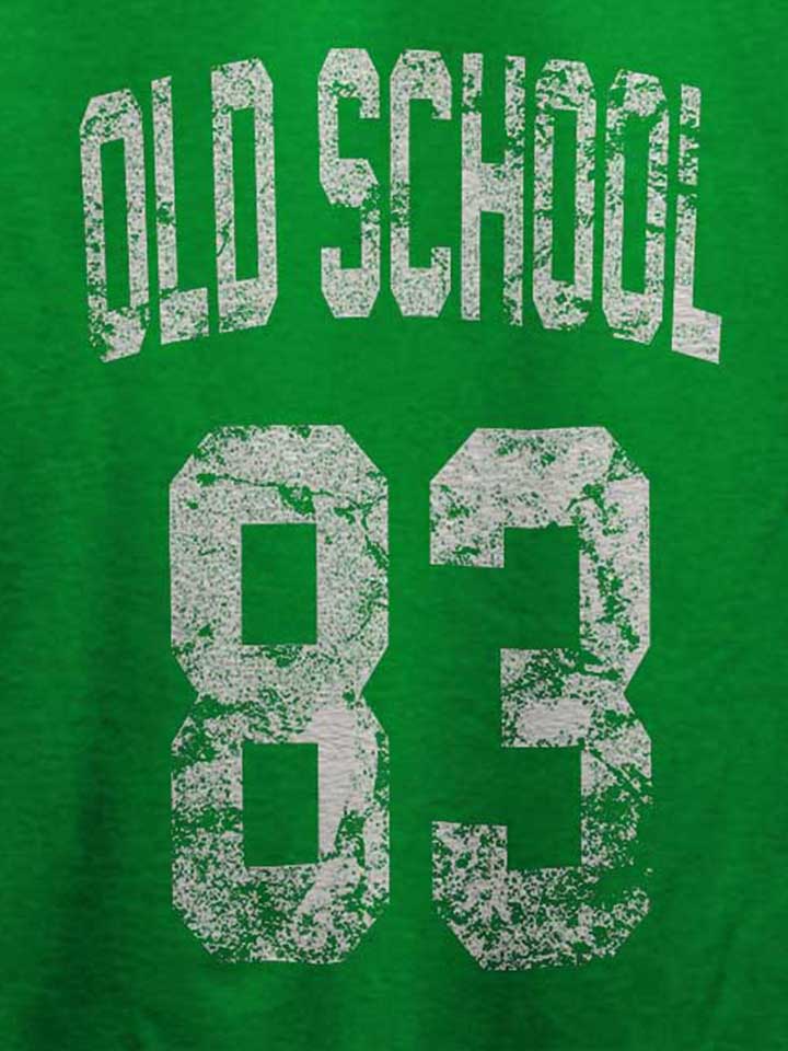 oldschool-1983-t-shirt gruen 4