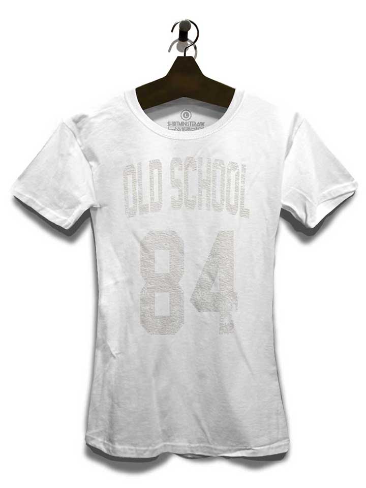 oldschool-1984-damen-t-shirt weiss 3