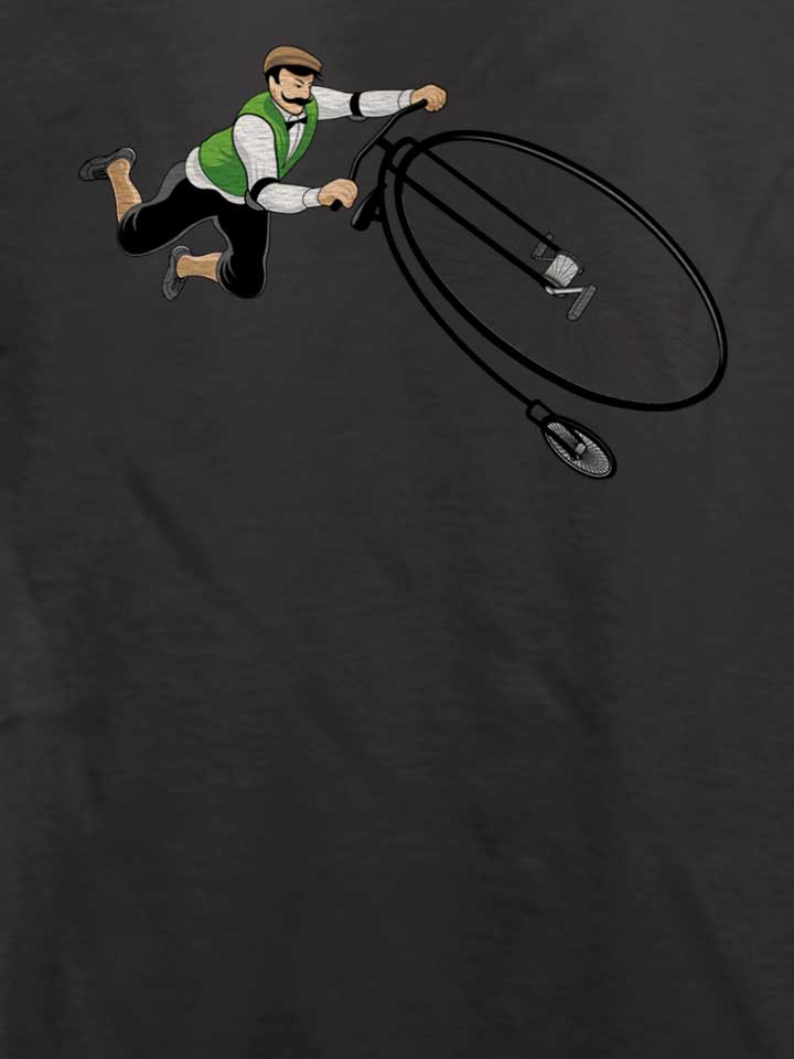 olschool-bike-tricks-t-shirt dunkelgrau 4