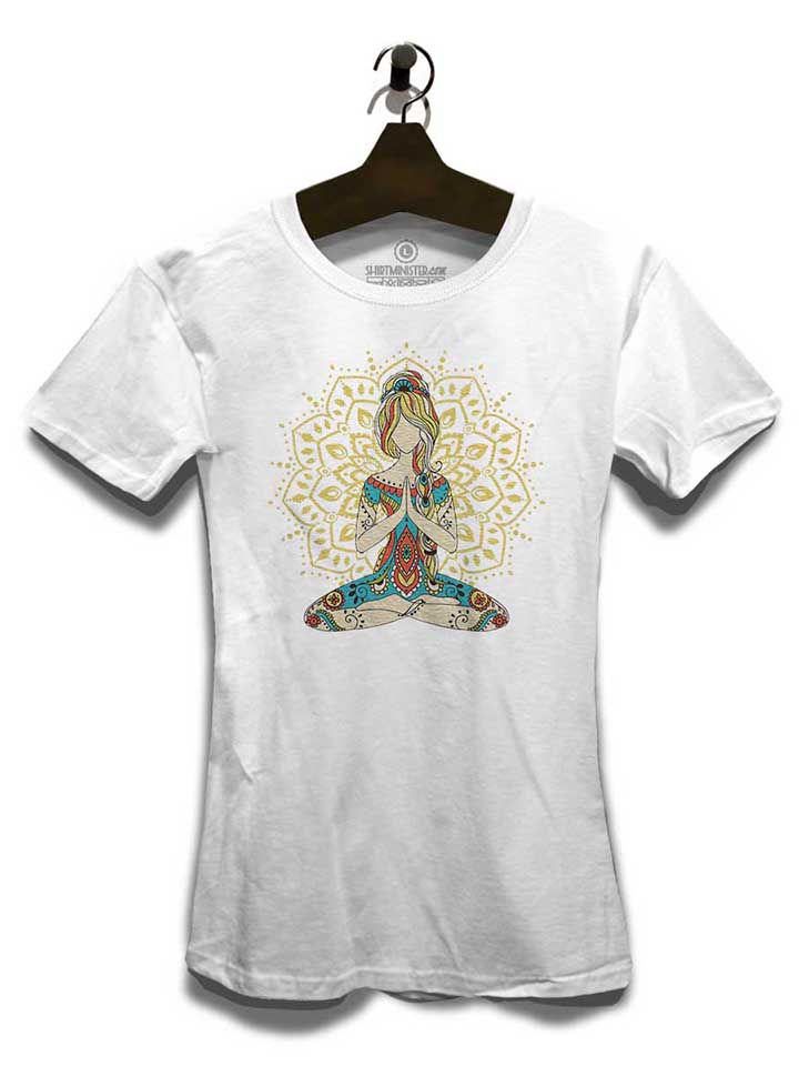 om-yoga-damen-t-shirt weiss 3