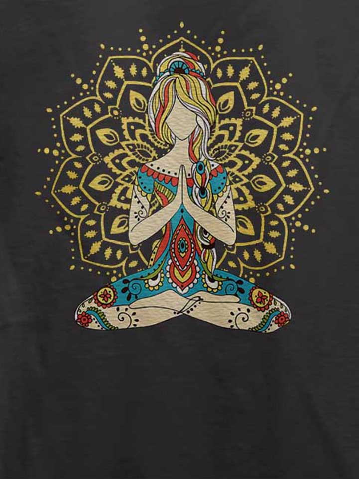 om-yoga-t-shirt dunkelgrau 4