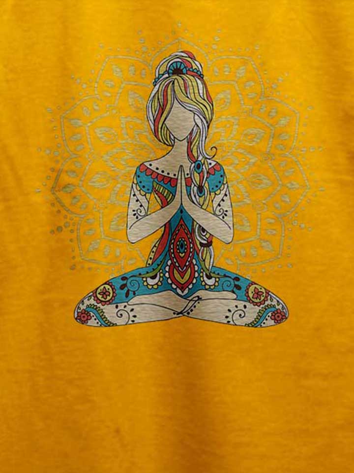 om-yoga-t-shirt gelb 4