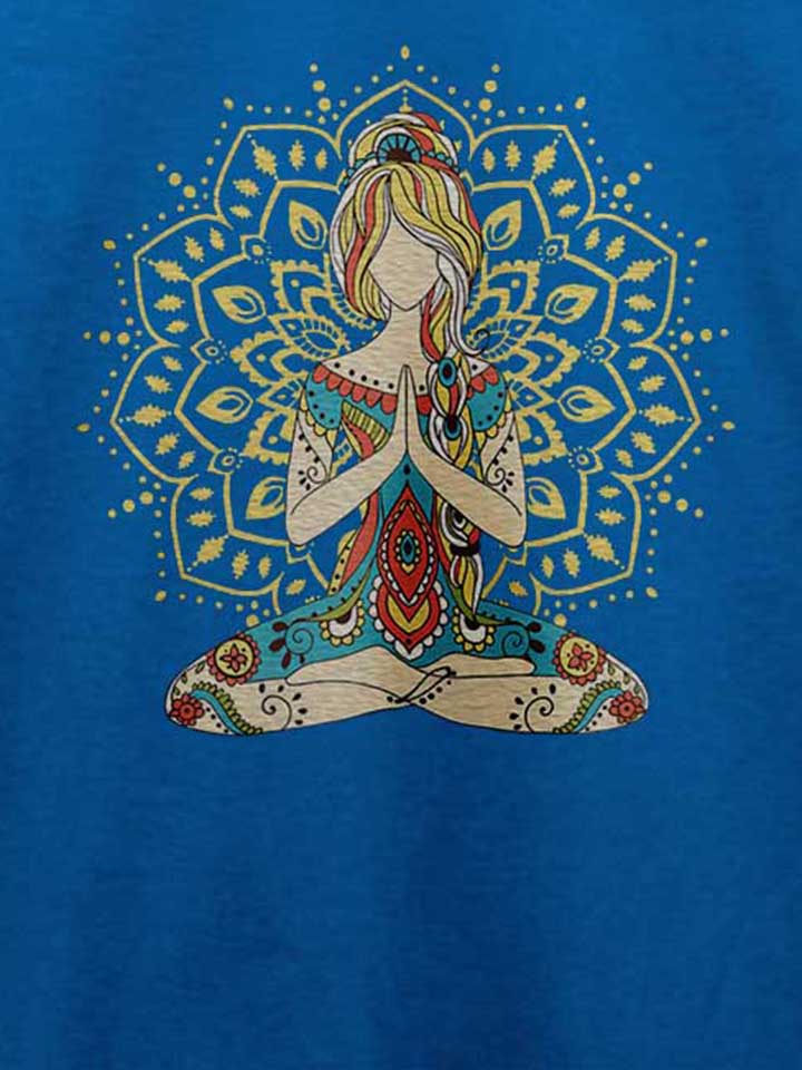 om-yoga-t-shirt royal 4