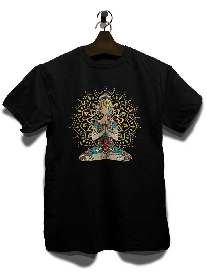 om-yoga-t-shirt schwarz 3
