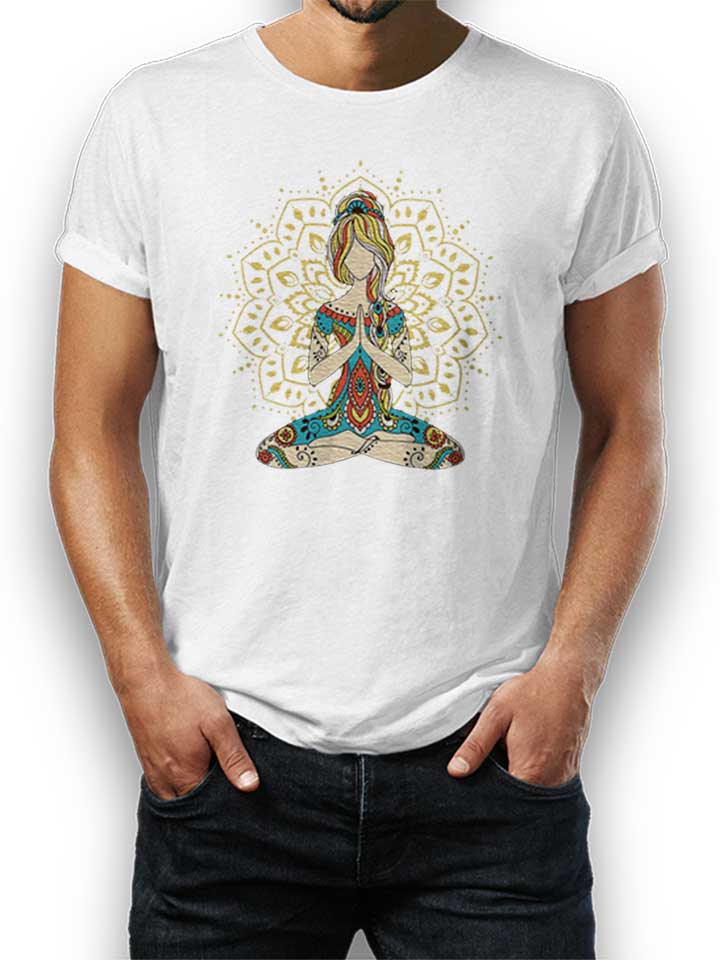 om-yoga-t-shirt weiss 1