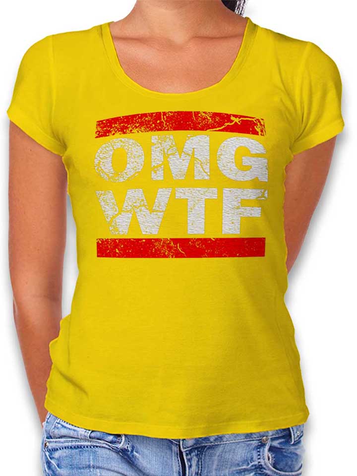 omg-wtf-damen-t-shirt gelb 1
