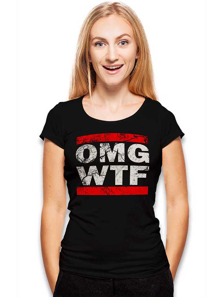 omg-wtf-damen-t-shirt schwarz 2