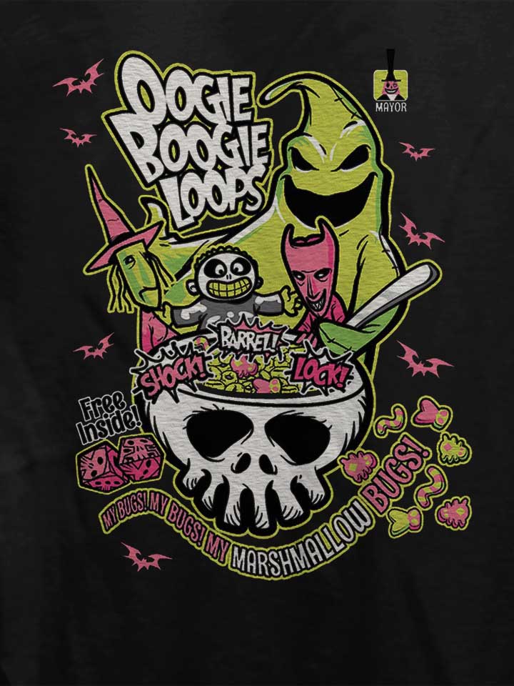 oogie-boogie-loops-damen-t-shirt schwarz 4