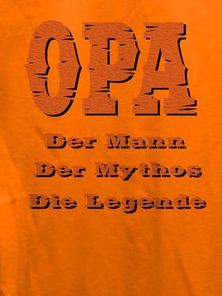 opa-der-mann-damen-t-shirt orange 4