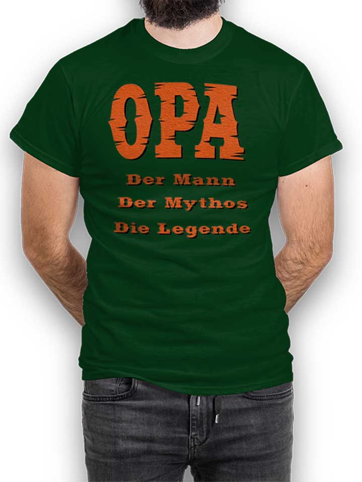 Opa Der Mann T-Shirt dark-green L