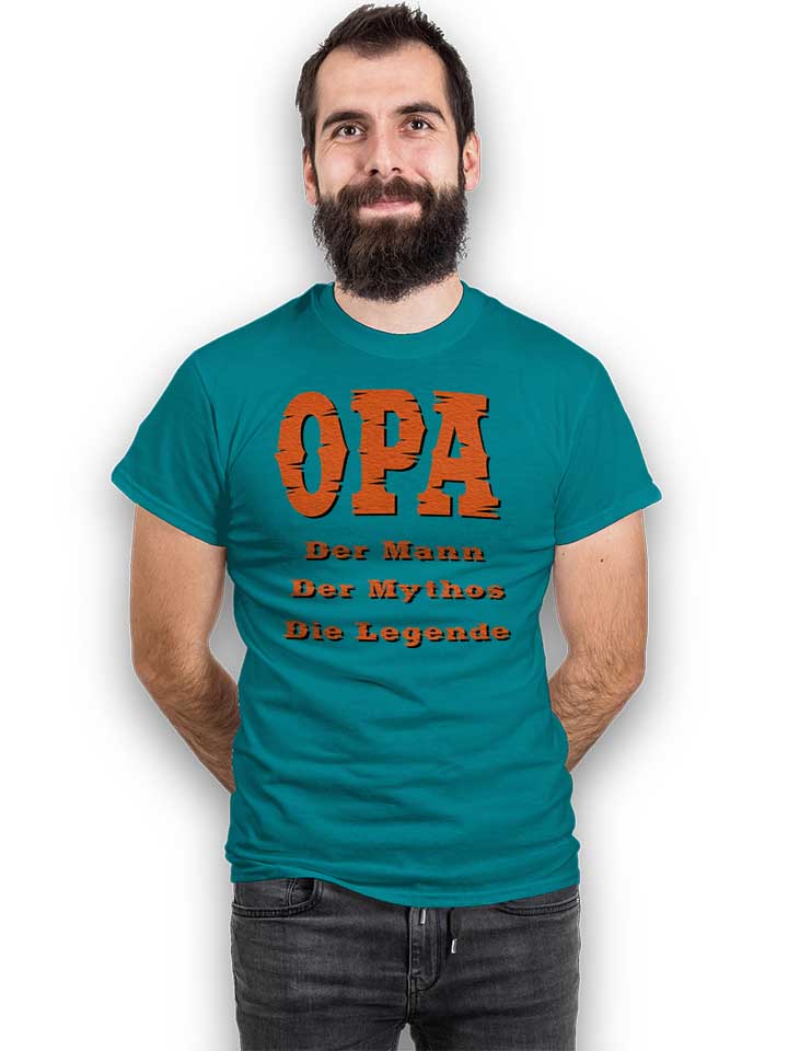 opa-der-mann-t-shirt tuerkis 2