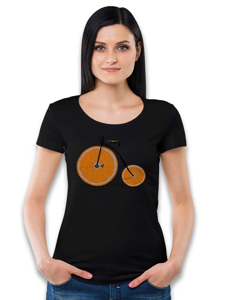 orange-bike-damen-t-shirt schwarz 2