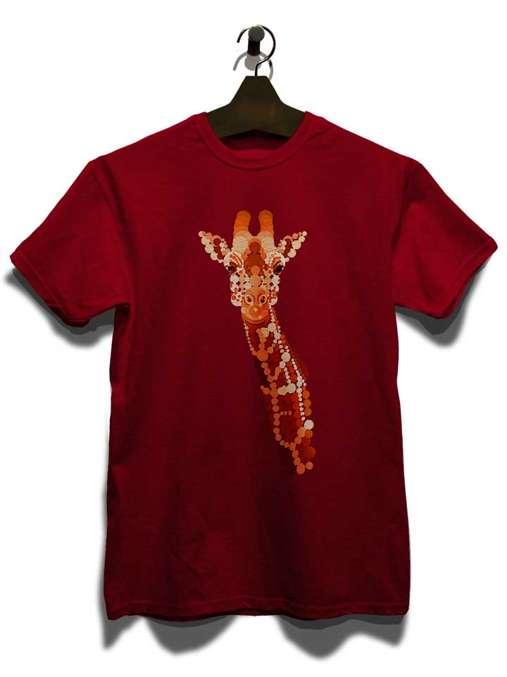 orange-giraffe-t-shirt bordeaux 3