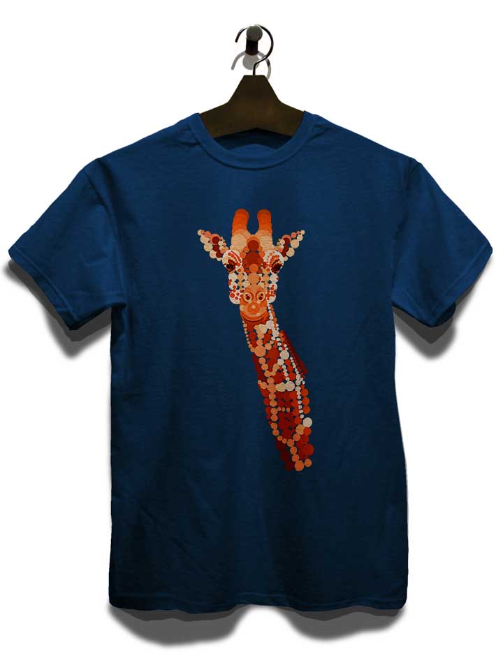 orange-giraffe-t-shirt dunkelblau 3