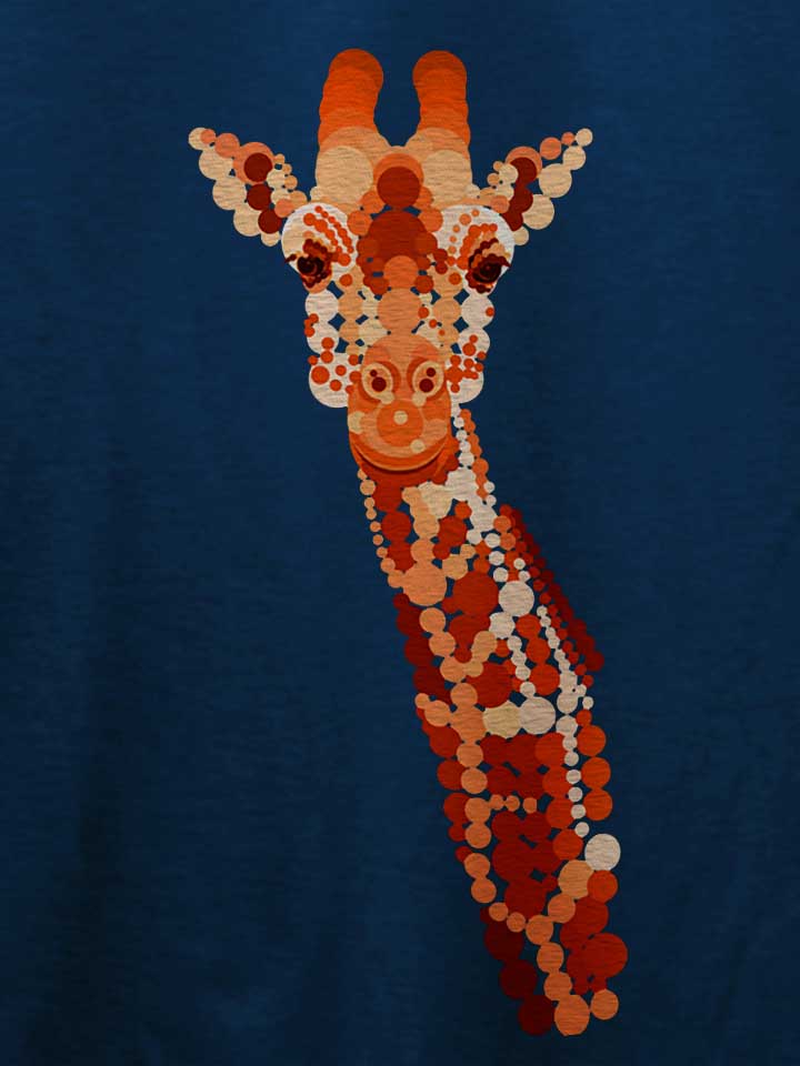 orange-giraffe-t-shirt dunkelblau 4