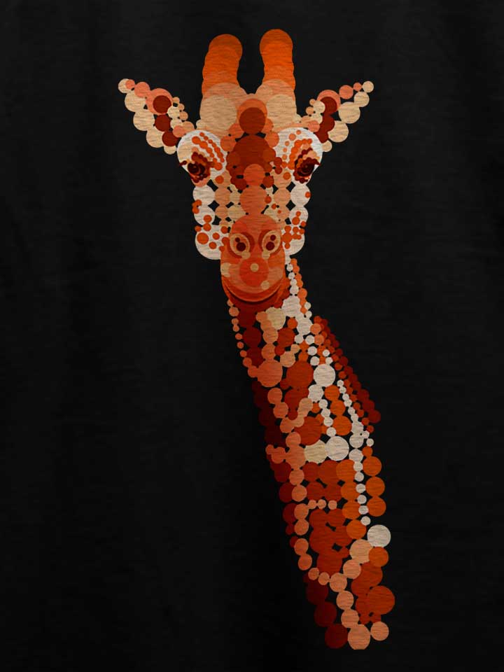 orange-giraffe-t-shirt schwarz 4
