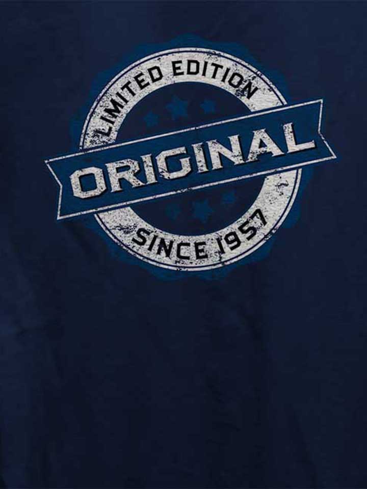 original-since-1957-damen-t-shirt dunkelblau 4