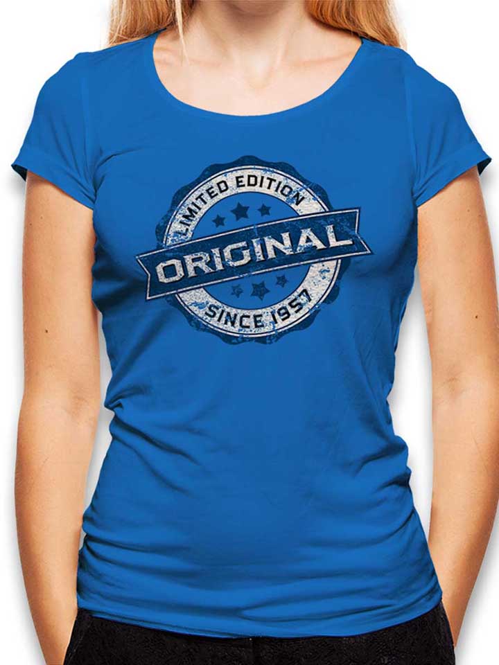 Original Since 1957 Damen T-Shirt royal L