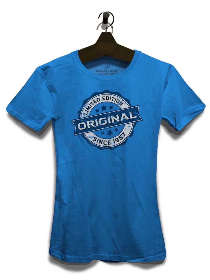 original-since-1957-damen-t-shirt royal 3