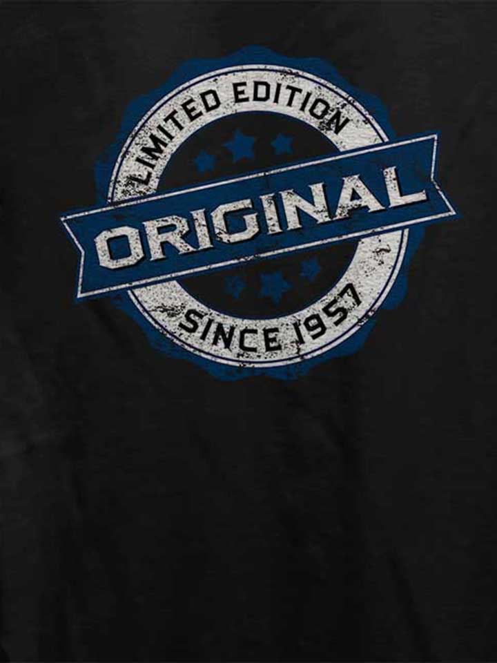 original-since-1957-damen-t-shirt schwarz 4