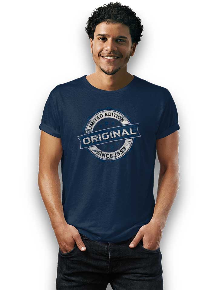 original-since-1957-t-shirt dunkelblau 2