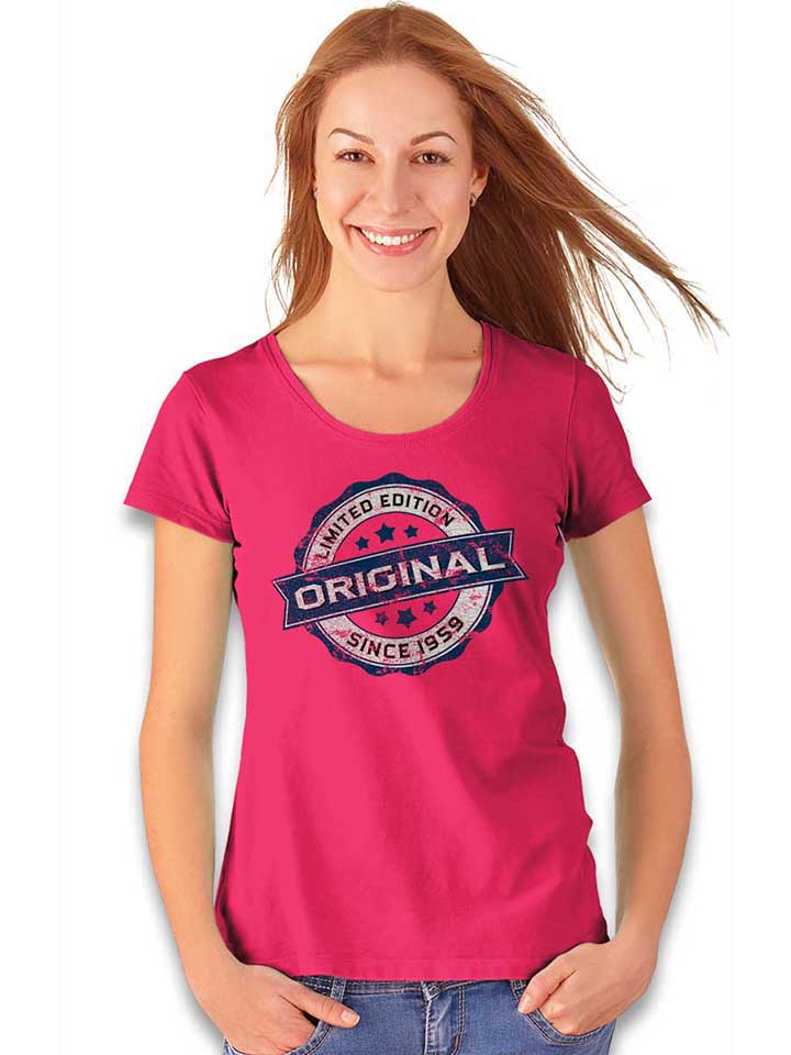 original-since-1959-damen-t-shirt fuchsia 2