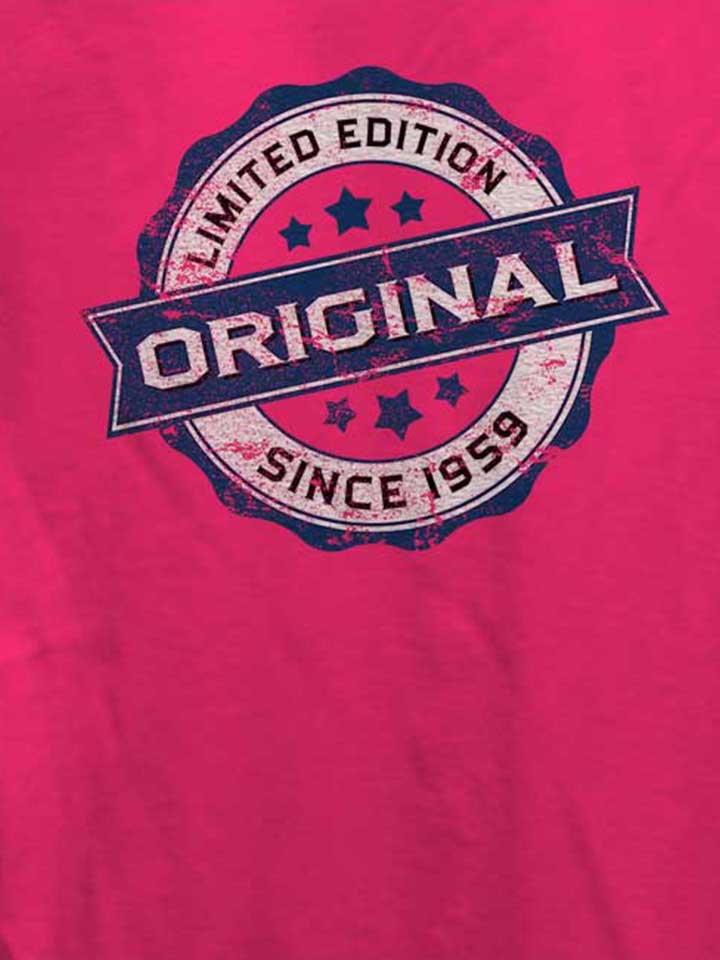 original-since-1959-damen-t-shirt fuchsia 4