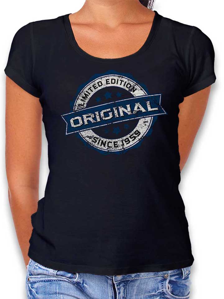 Original Since 1959 Damen T-Shirt schwarz L
