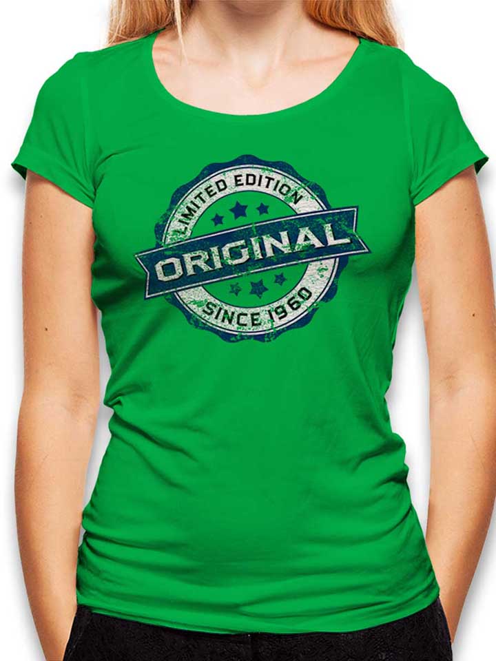 Original Since 1960 T-Shirt Femme vert L
