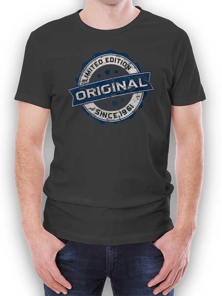 Original Since 1961 T-Shirt dunkelgrau L