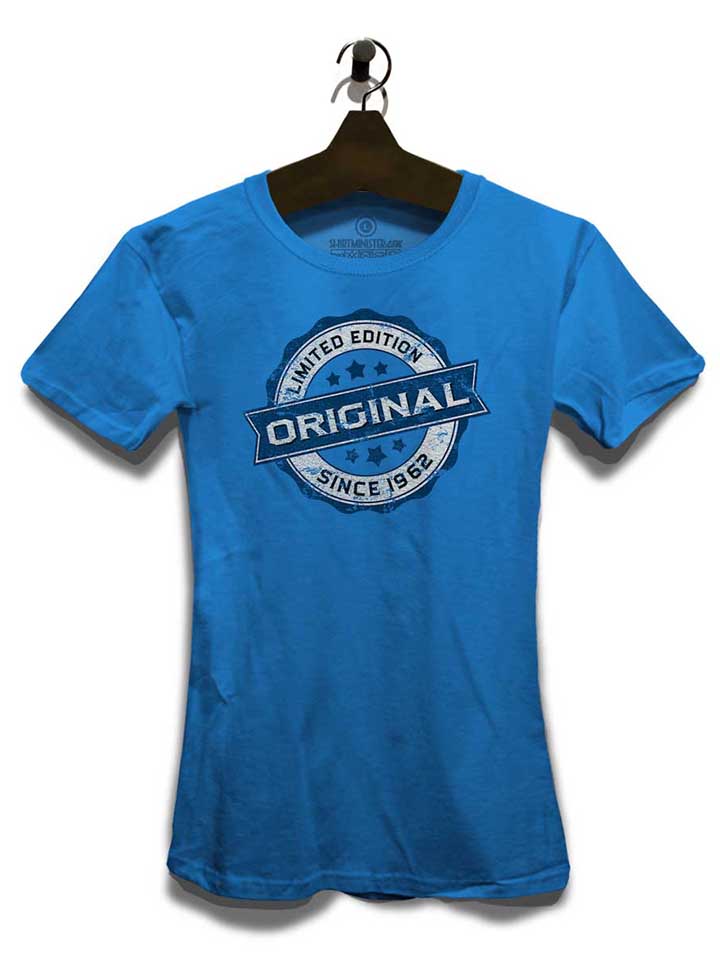original-since-1962-damen-t-shirt royal 3