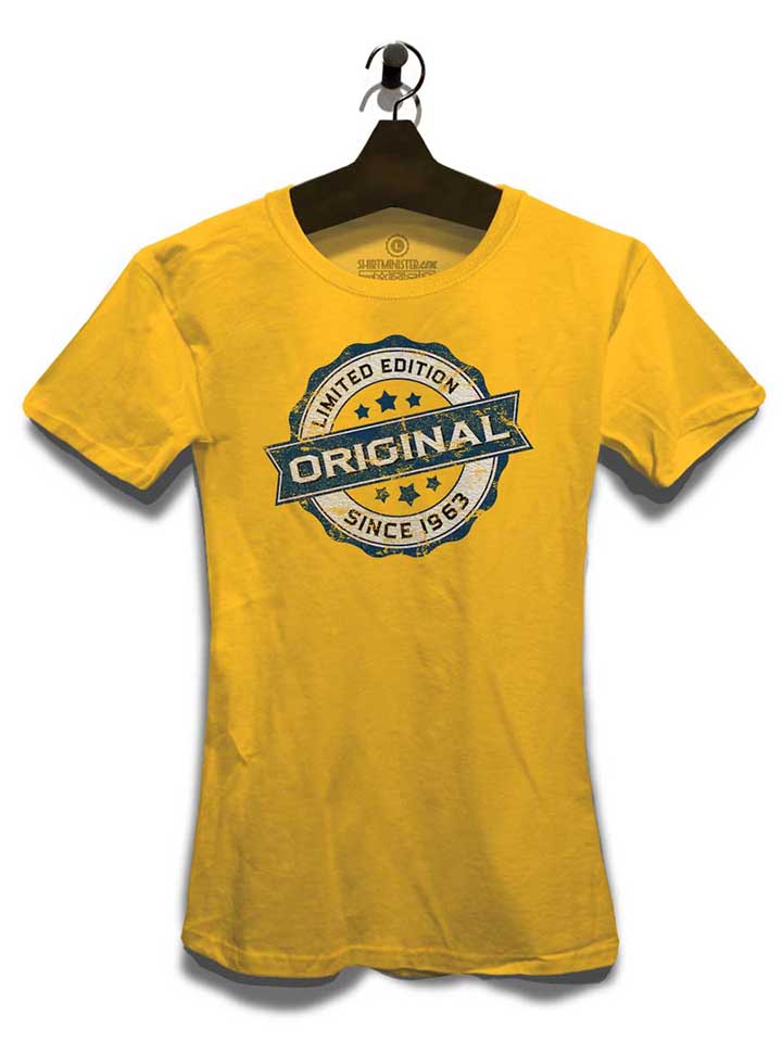 original-since-1963-damen-t-shirt gelb 3