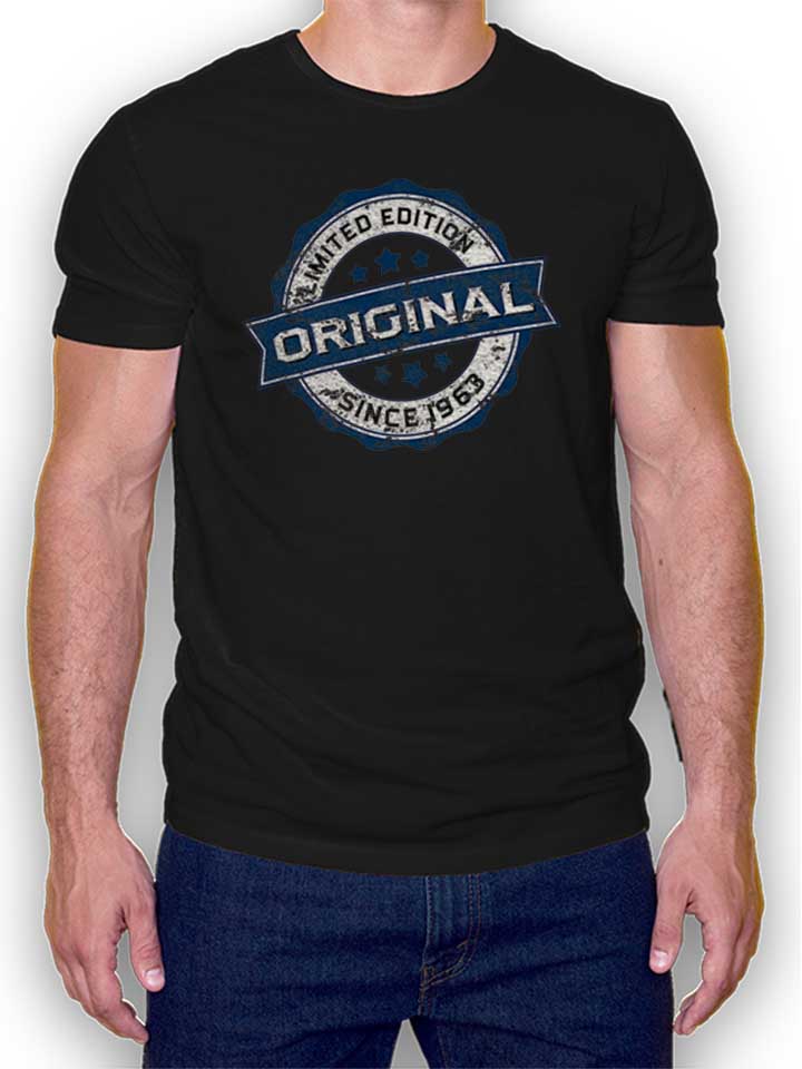 Original Since 1963 T-Shirt schwarz L